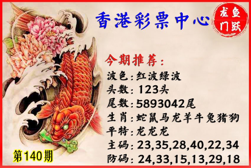 香港鱼跃龙门第136期